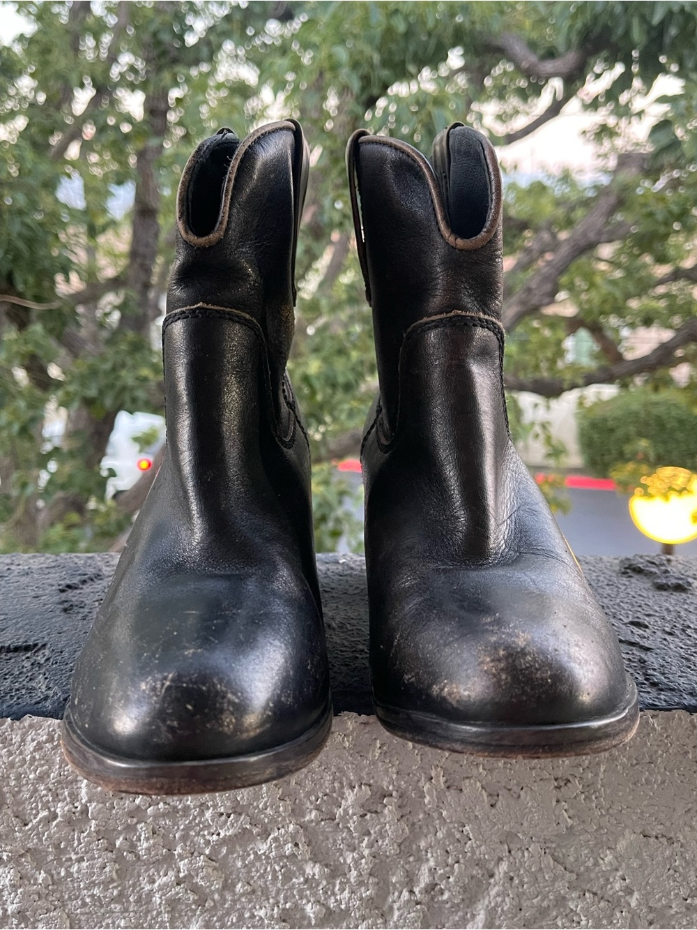 Corral Leather Western Ankle Boots